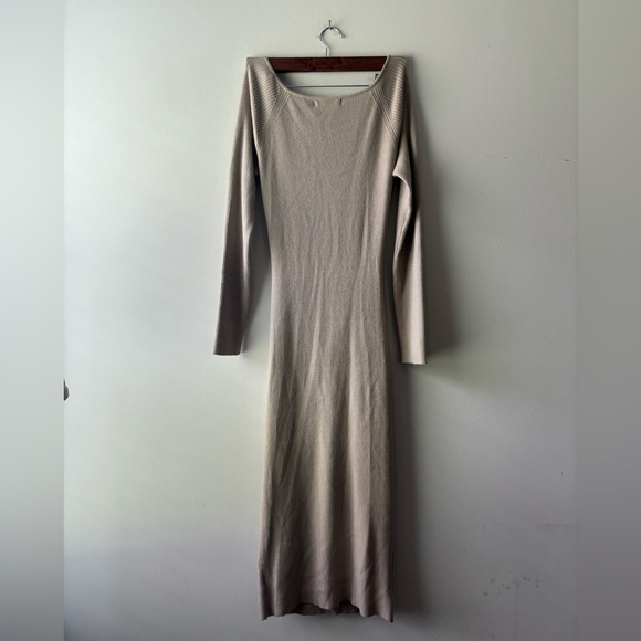 NWT all in favor midi long sleeve‎ dress size L - Picture 4 of 4